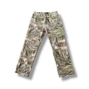 Realtree Camo Print Jeans Carpenter Denim Pants